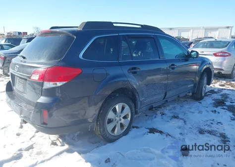 2011 Subaru Outback 2.5I Premium from USA, damaged, VIN 4S4BRBCC1B3390636